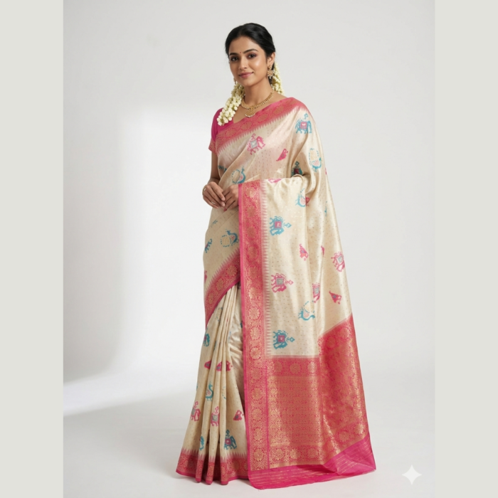 Exquisite Hand-Woven Silk Sarees